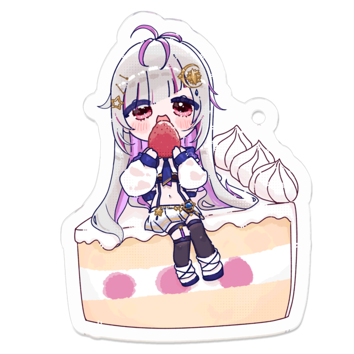 つむぎケーキ♡ 50 x 50 (mm)