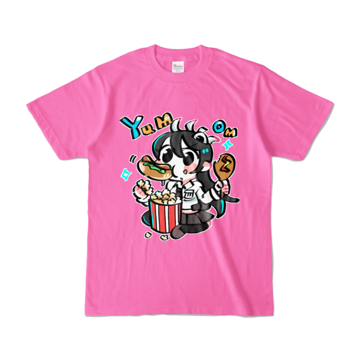 カラーTシャツ - S - ピンク (濃色)