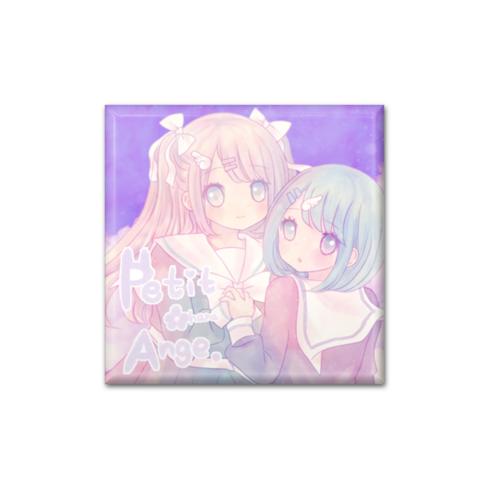 缶バッジ - 四角形40mm