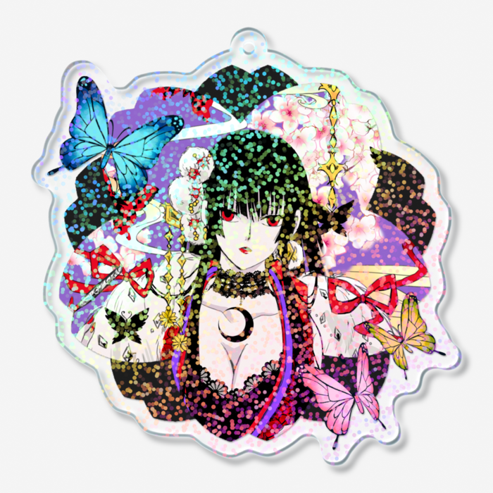 ホログラムアクリルキーホルダー - 70 × 70mm(壱原侑子)