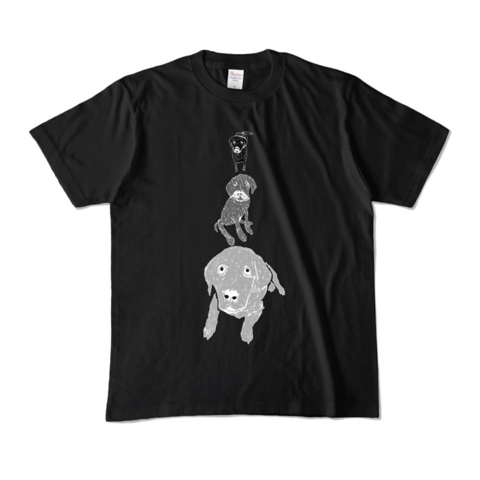 カラーTシャツ - M - ブラック (濃色)