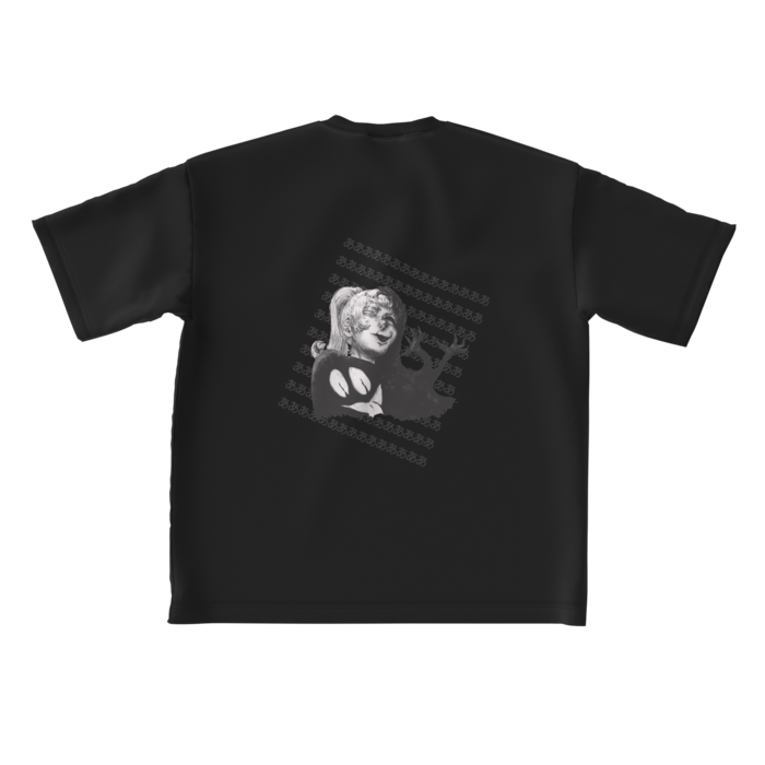 ビッグシルエットTシャツ - L - 背面