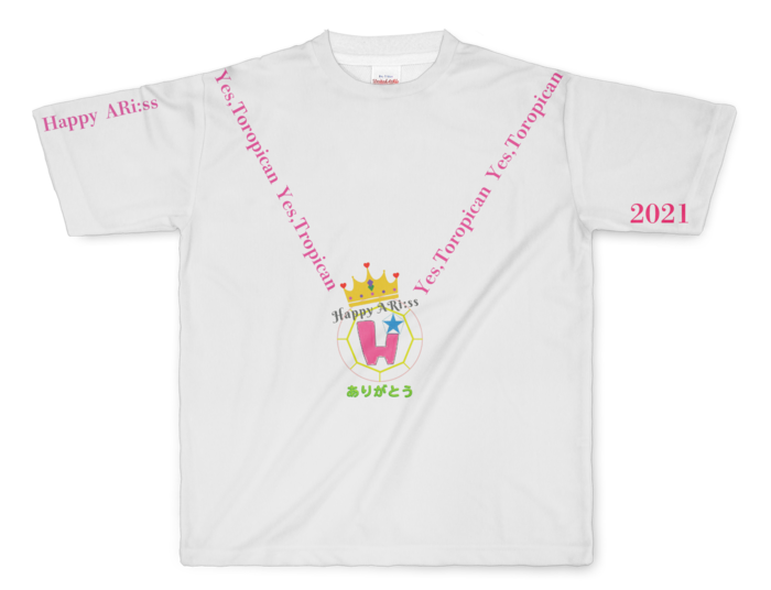 フルグラフィックTシャツ - L - 両面印刷