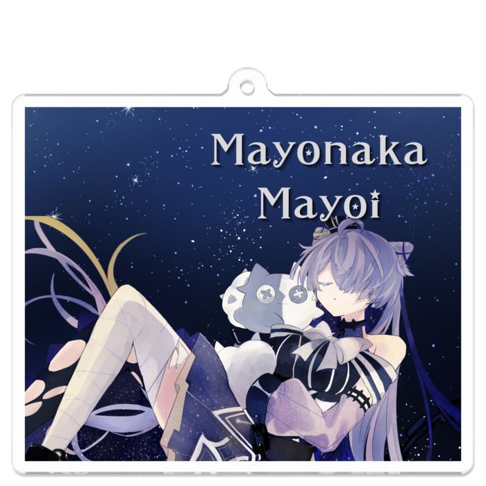 アクリルキーホルダー - 70 x 70 (mm)