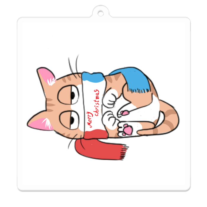 アクリルキーホルダー - 70 x 70 (mm)