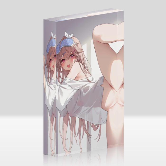 アクリルブロック - 100x148mm(ホワイトタイプ)