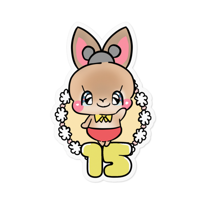 ステッカー - 100 x 100 (mm)