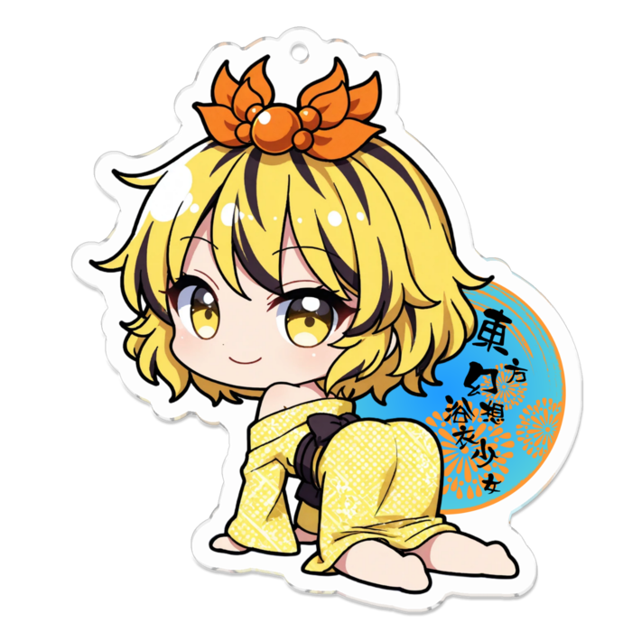 アクリルキーホルダー - 70 x 70 (mm)