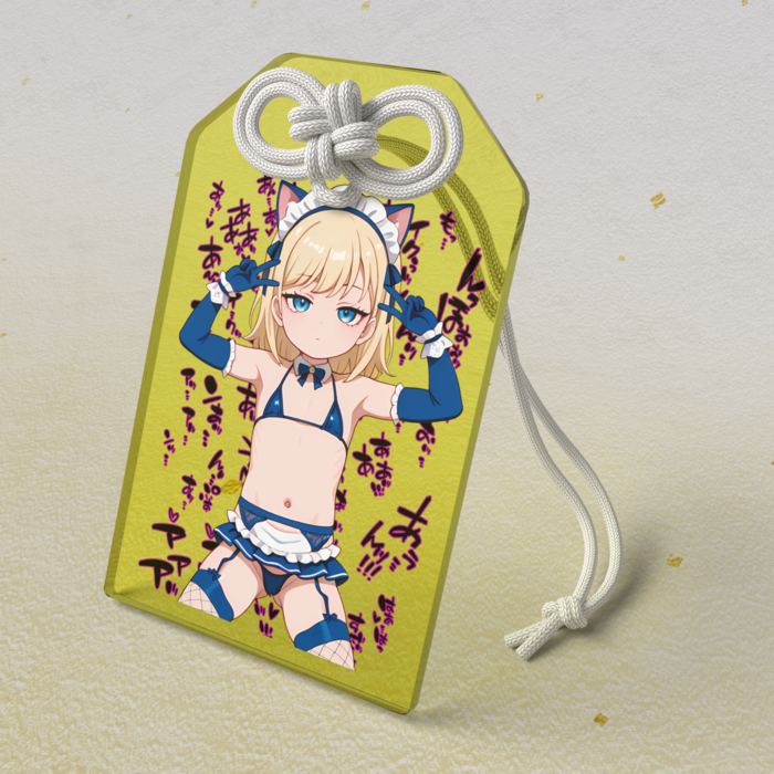 アクリルお守り - 50 × 80mm