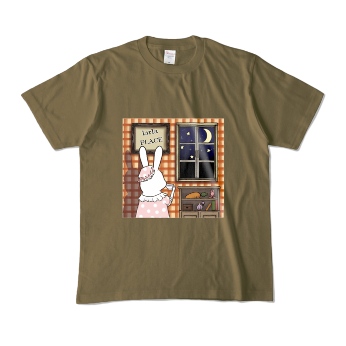 カラーTシャツ - M - オリーブ (濃色)