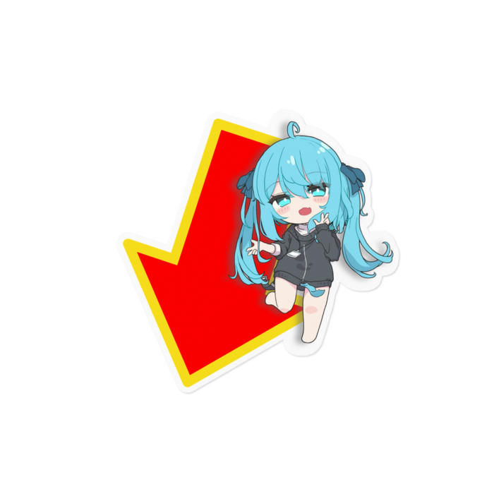 ステッカー - 160 x 160 (mm)