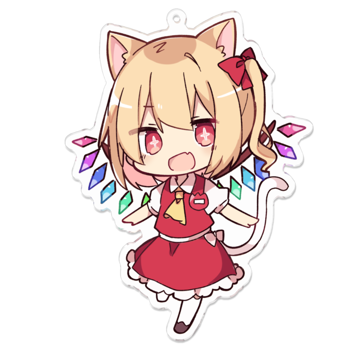 アクリルキーホルダー - 100 x 100 (mm)