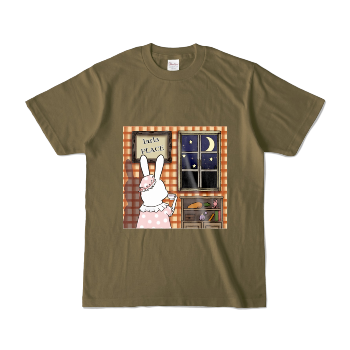 カラーTシャツ - S - オリーブ (濃色)
