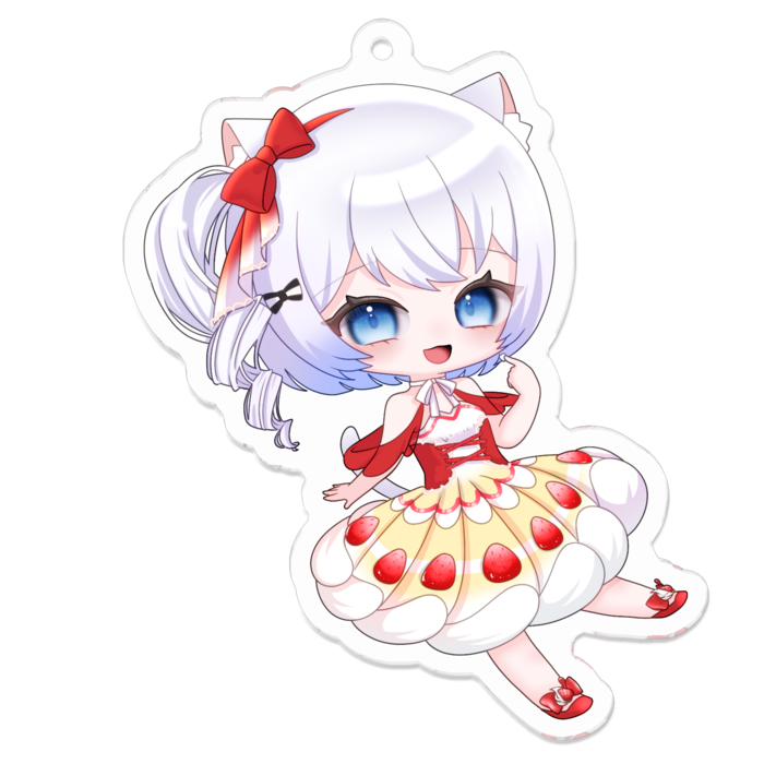 アクリルキーホルダー - 70 x 70 (mm)