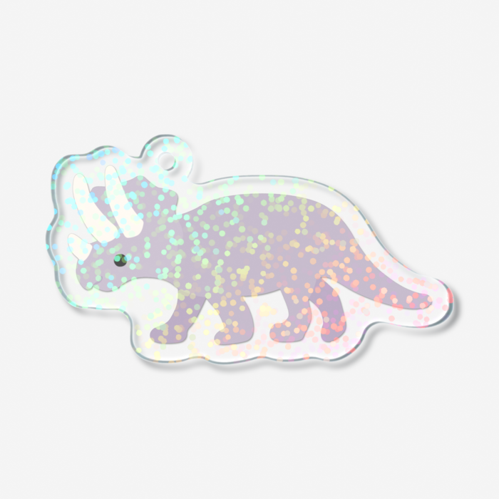 ホログラムアクリルキーホルダー - 50 × 50mm