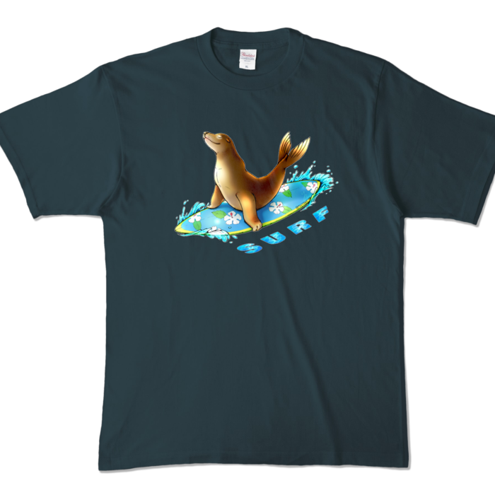 水色　XL - デニム