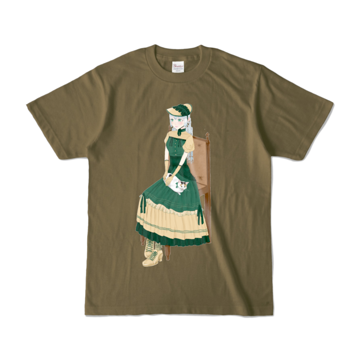 カラーTシャツ - S - オリーブ (濃色)