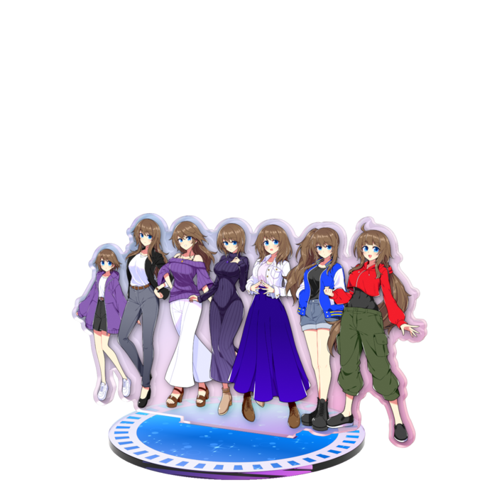 オーロラアクスタ - 160 × 160mm