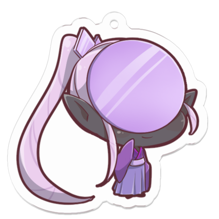 アクリルキーホルダー - 50 x 50 (mm)