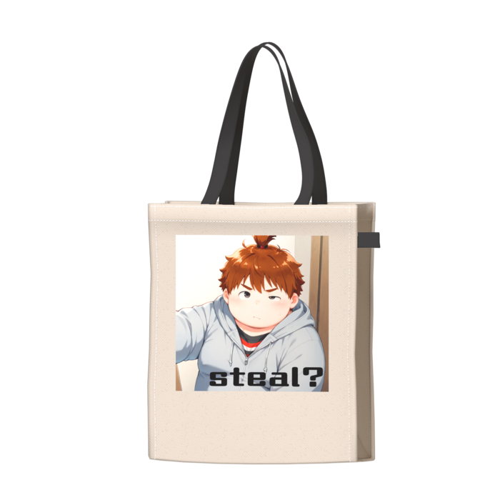 ツートンカラーバッグ 剣善寺くんsteal?（ブラック）