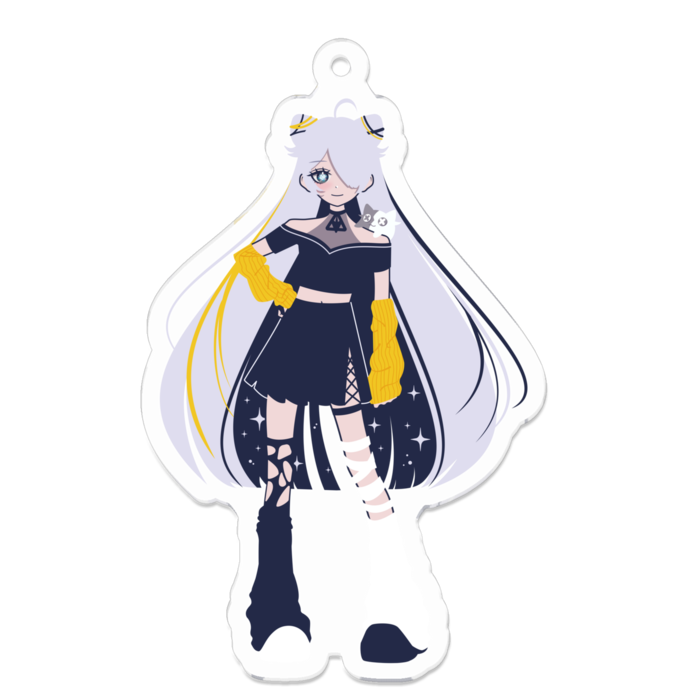 アクリルキーホルダー - 70 x 70 (mm)