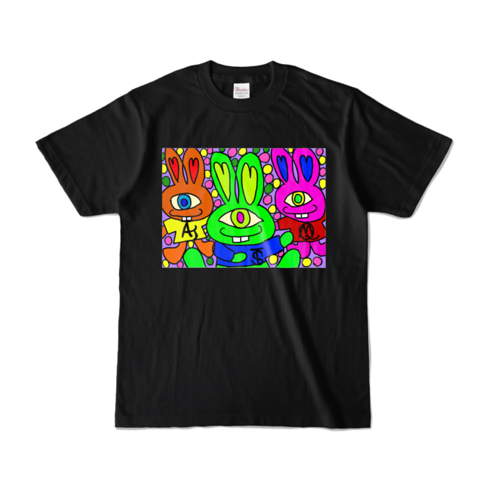 カラーTシャツ - S - ブラック (濃色)