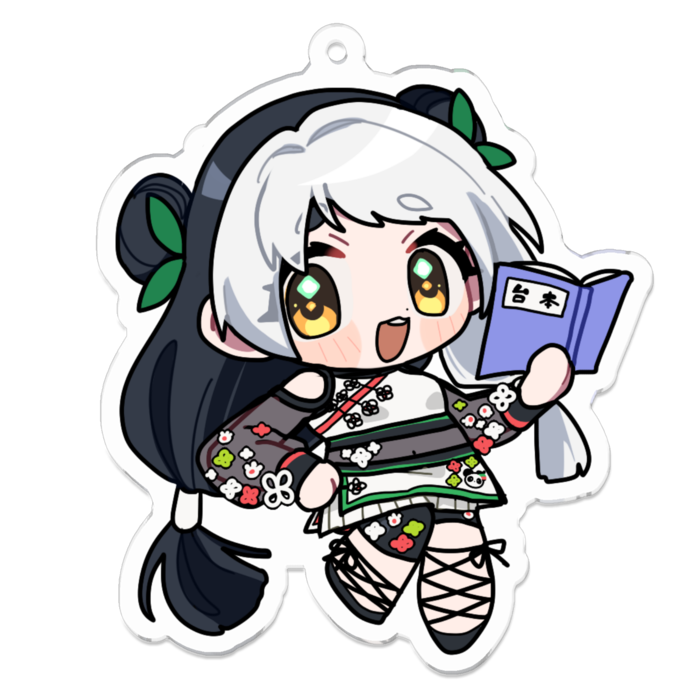 アクリルキーホルダー - 70 x 70 (mm)