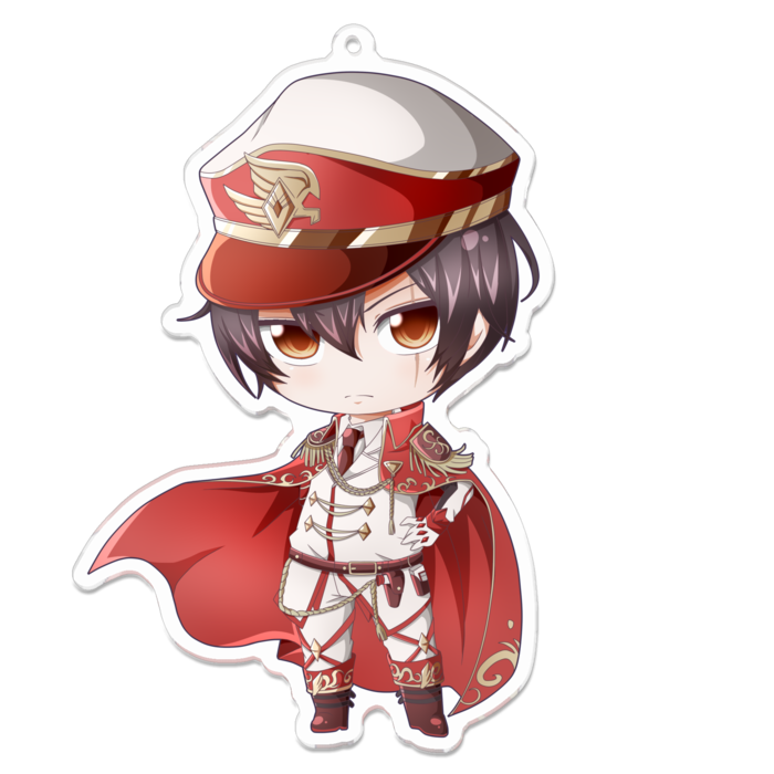 アクリルキーホルダー - 100 x 100 (mm)