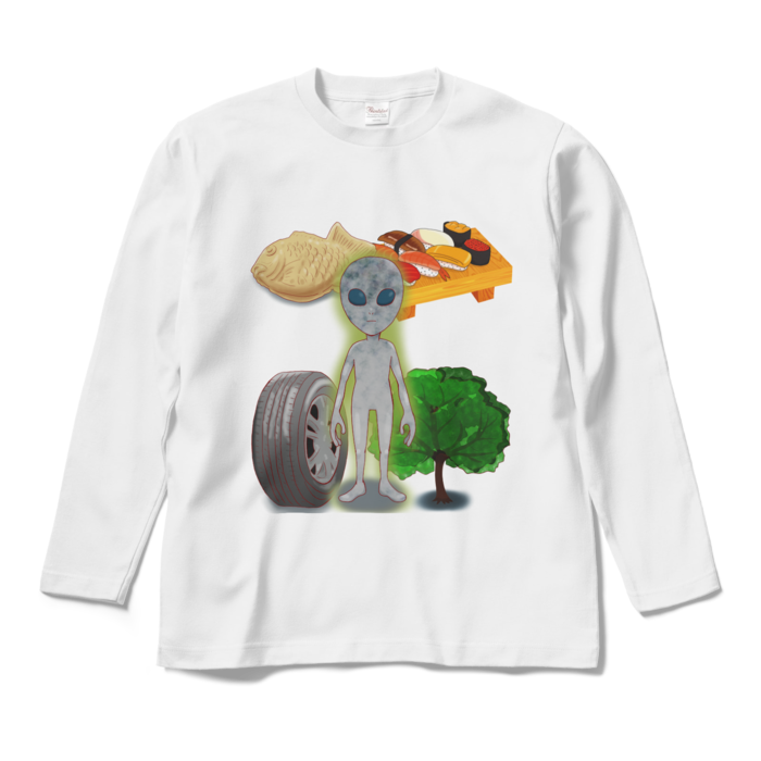 ロングスリーブTシャツ - M - ホワイト
