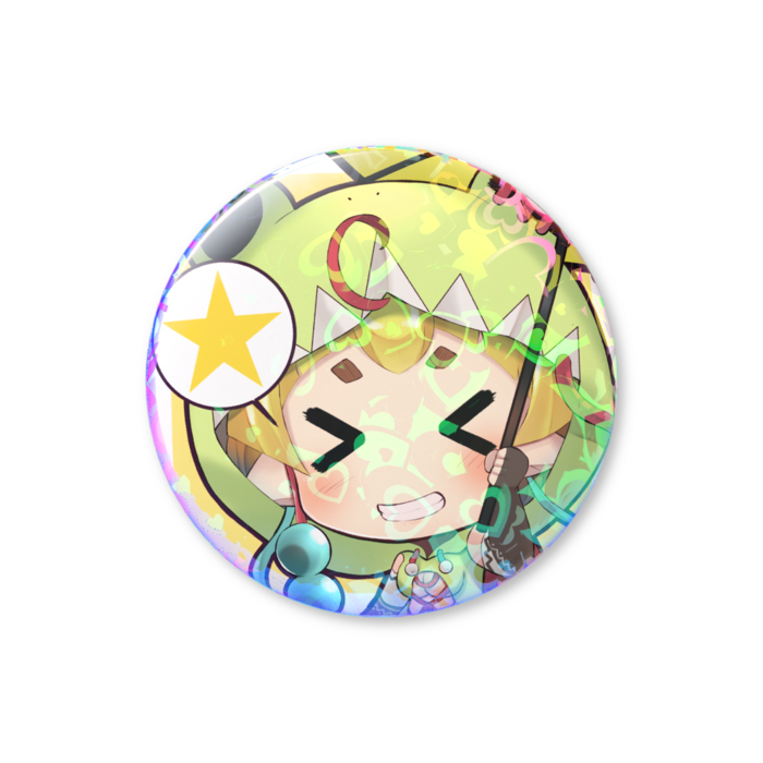 ホログラム缶バッジ - 25mm