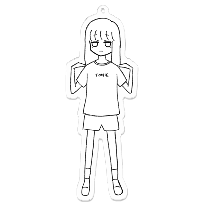 アクリルキーホルダー - L 100 x 100 (mm)