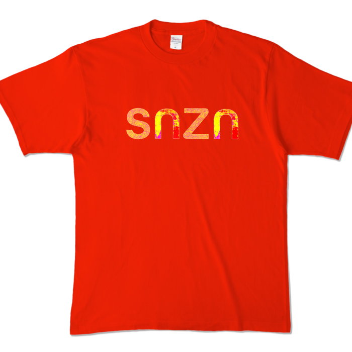 カラーTシャツ - XL - レッド (濃色)