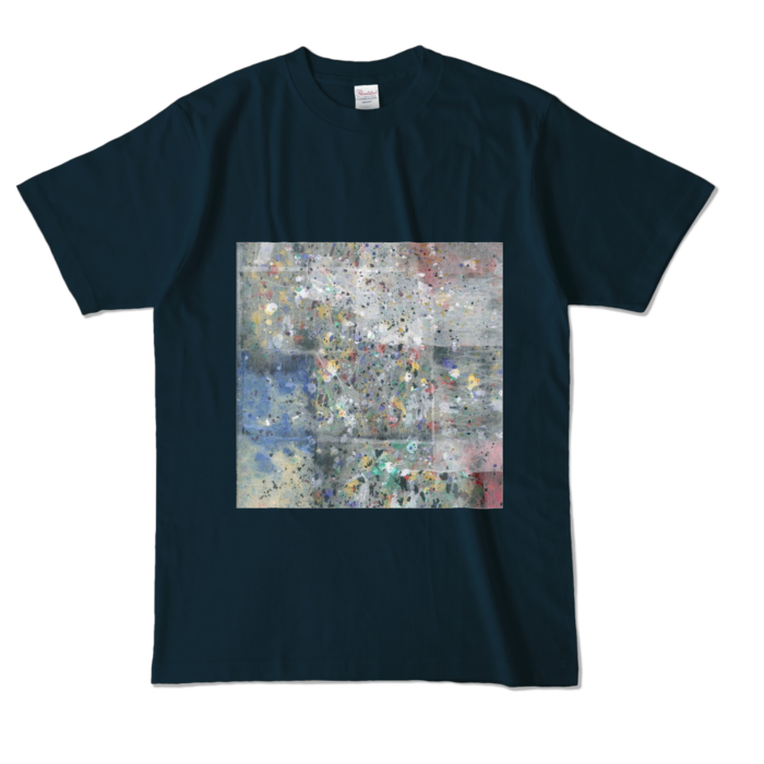 カラーTシャツ - L - ネイビー (濃色)