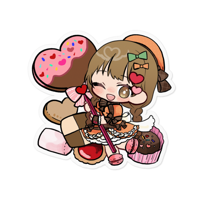 ステッカー - 100 x 100 (mm)