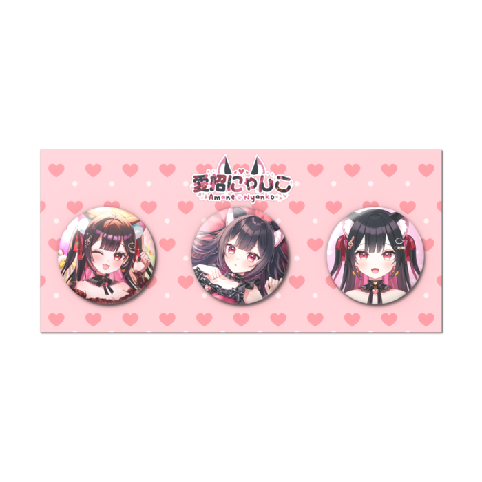 缶バッジセット - 3個セット