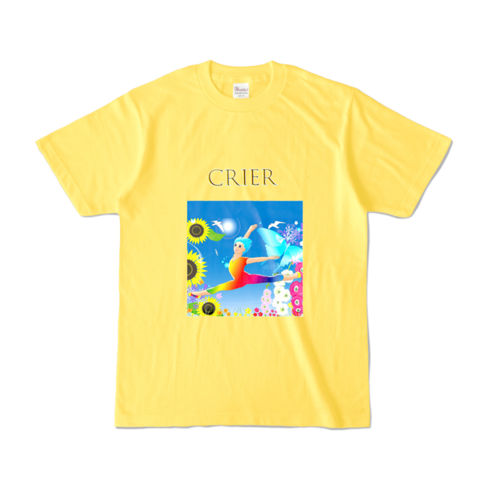 カラーTシャツ - S - イエロー (濃色)