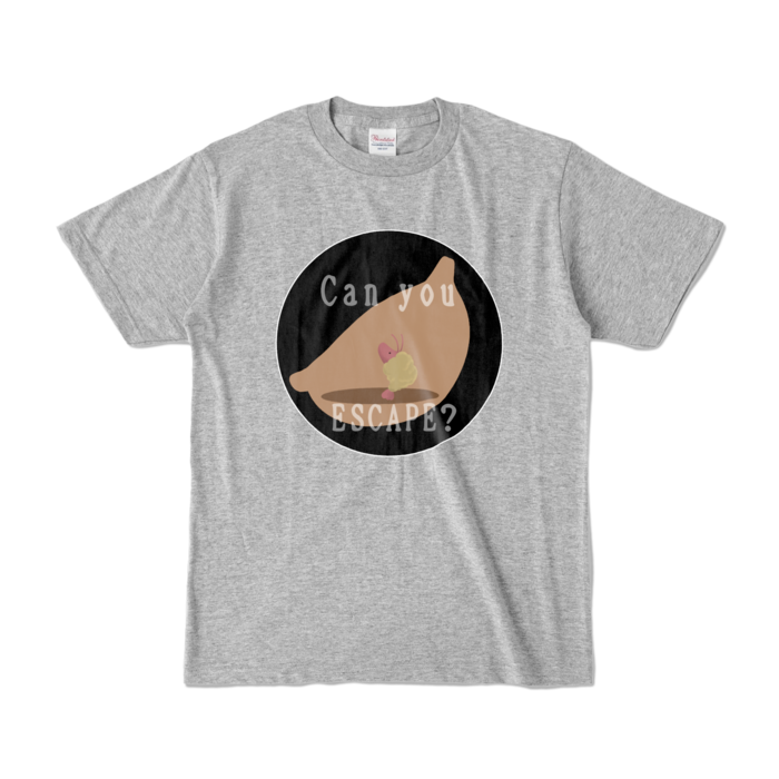 カラーTシャツ - S - 杢グレー (濃色)