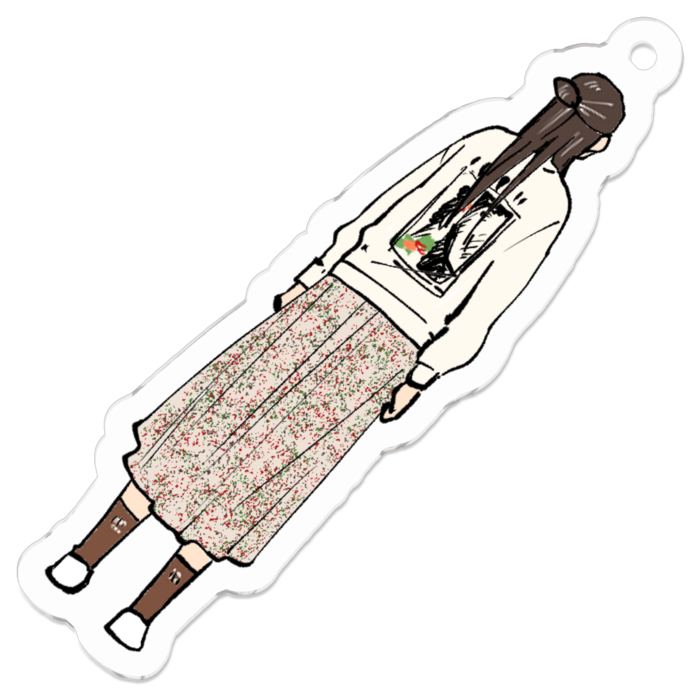 アクリルキーホルダー(バックプリント)