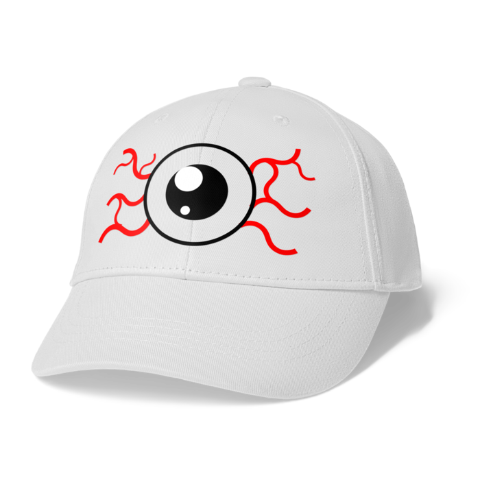 めだまキャップ（血管） - ホワイト