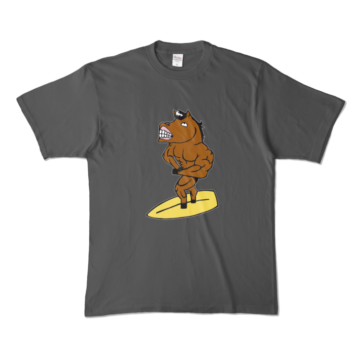 カラーTシャツ - XL - チャコール (濃色)