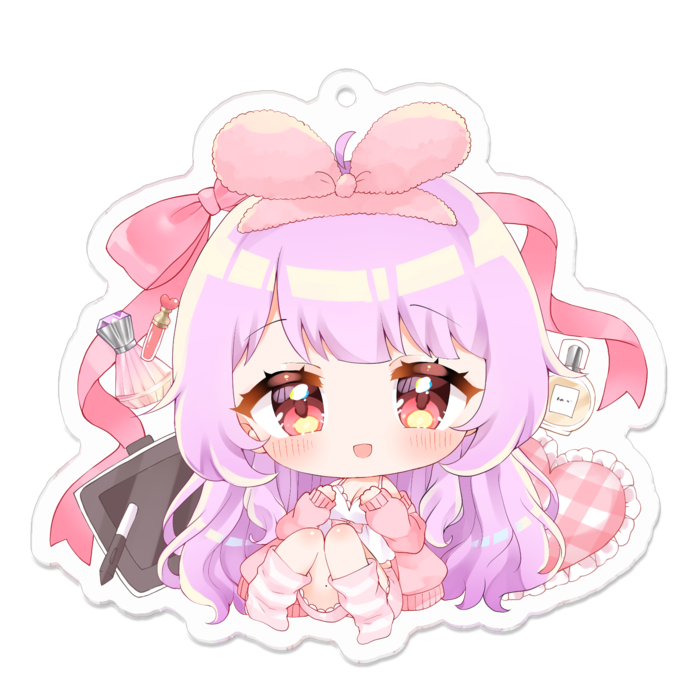 アクリルキーホルダー - 70 x 70 (mm)