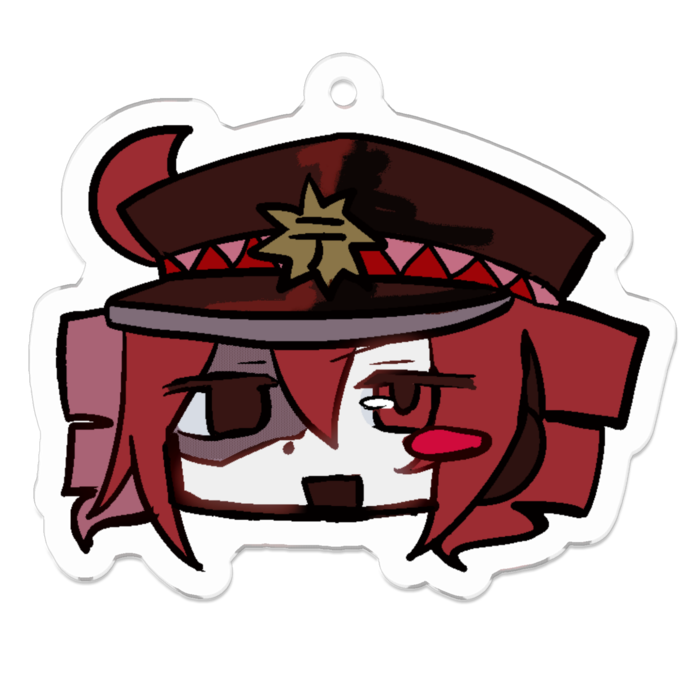 ハドテちっちゃアクキー- 50 x 50 (mm)