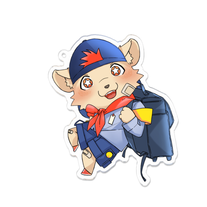 アクリルキーホルダー - 100 x 100 (mm)