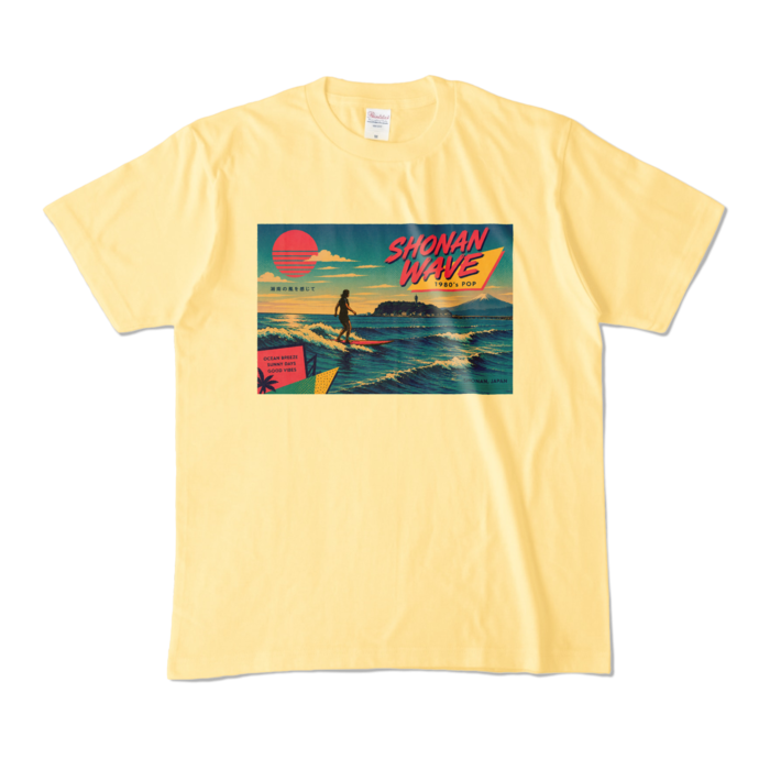 カラーTシャツ - M - ライトイエロー (淡色)