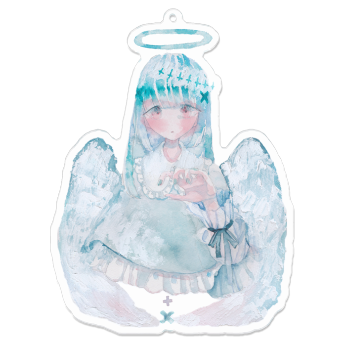 アクリルキーホルダー - 100 x 100 (mm)