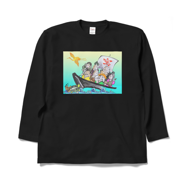 ロングスリーブTシャツ - XL - ブラック