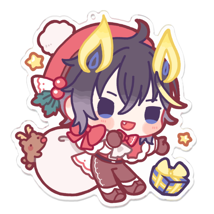 アクリルキーホルダー - 100 x 100 (mm)