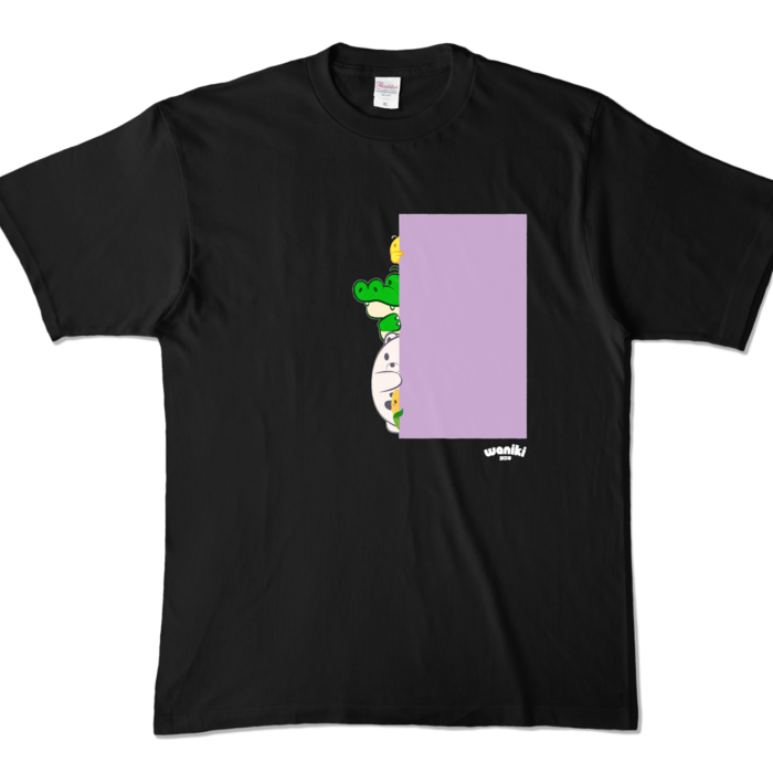 カラーTシャツ - XL - ブラック (濃色)
