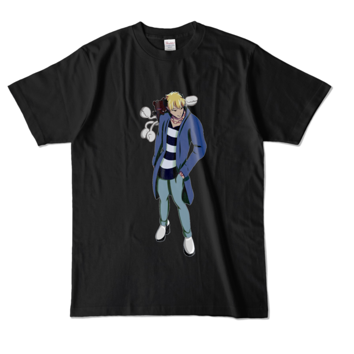 カラーTシャツ - L - ブラック (濃色)