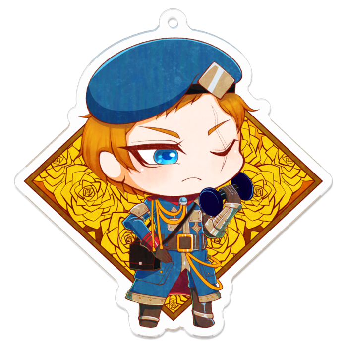 アクリルキーホルダー - 70 x 70 (mm)